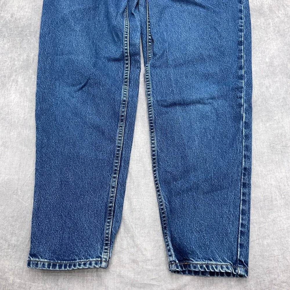 Levis 550 Jeans Women 16 Miss Medium Blue Relaxed Fit‎ Taper Leg Bat Wing VTG